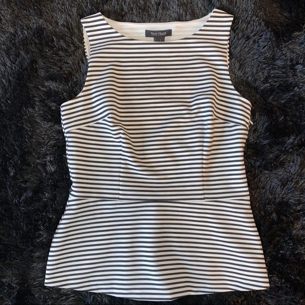 NWT White House Black Market Peplum top